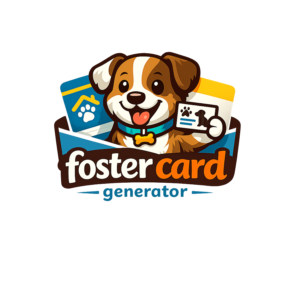 Foster Card Generator
